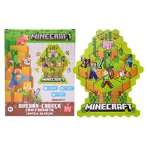 Quebra-Cabeça Minecraft com Formato 98 Peças Caixa Leo&Leo Leonora - 10649 Quebra-Cabeça Minecraft com Formato 98 Peças Caixa Leo&Leo Leonora - 10649