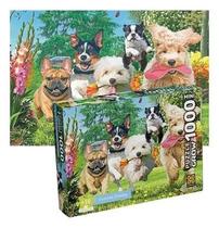 Quebra Cabeça Mini Corrida Canina 1000Pçs 4606