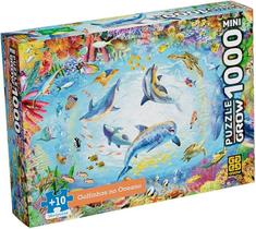 Quebra Cabeça Mini Golfinhos no Oceano 4607 Quebra Cabeça Mini Golfinhos no Oceano 4607