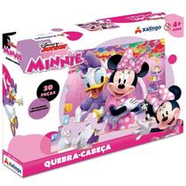 Quebra-Cabeça Minnie Disney 30 Peças Xalingo