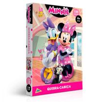 Quebra-Cabeça Minnie e Margarida 100 peças Toyster