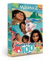Quebra Cabeça Moana 2 Disney 100 Peças Toyster
