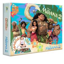 Quebra Cabeça Moana 2 Grandão/Cartonado/Cores Vibrantes/120 Peças Grandes Quebra Cabeça Moana 2 Grandão/Cartonado/Cores Vibrantes/120 Peças Grandes
