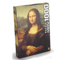 Quebra Cabeça Mona Lisa 1000 Peças - Grow 3089