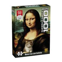 Quebra-Cabeça Mona Lisa Com Gatinho 1000 Peças 04927 - Grow
