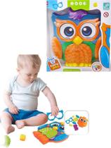 Quebra Cabeça Montando E Aprendendo Com Corujinha Colorida - JXP BRINK