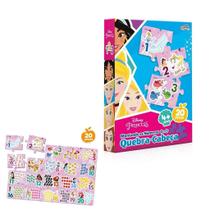Quebra-cabeça Montando Números Jogo Princesas 1-20 Toyster