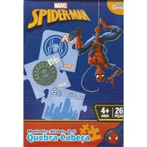 Quebra Cabeça Montando O Alfabeto Homem Aranha Spider-man