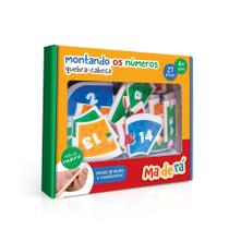 Quebra Cabeça Montando os Números - Toyster Quebra Cabeça Montando os Números - Toyster