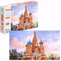 Quebra Cabeça Moscou 500 Peças Puzzle Jogo Raciocínio Nig Quebra Cabeça Moscou 500 Peças Puzzle Jogo Raciocínio Nig