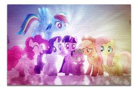 Quebra Cabeça My Little Pony Personalizado 120 Peças 002 Quebra Cabeça My Little Pony Personalizado 120 Peças 002