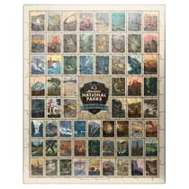 Quebra-cabeça MyPuzzle 63 Parques Nacionais Americanos 100 unidades Quebra-cabeça MyPuzzle 63 Parques Nacionais Americanos 100 unidades