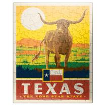 Quebra-cabeça MyPuzzle.com Texas Lone Star State 100 peças Quebra-cabeça MyPuzzle.com Texas Lone Star State 100 peças