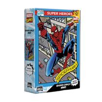 Quebra-cabeça Nano 500 pç -Homem Aranha-Super Heroes-Marvel - Toyster