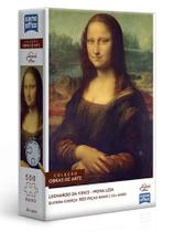 Quebra-Cabeça Nano 500 pçs - Leonardo da Vinci - A Mona Lisa
