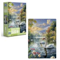 Quebra Cabeça Nano Lago dos Cisnes 500 Peças 3325 - Toyster