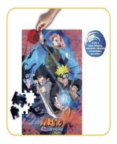 Quebra Cabeça Naruto Com Lente Mágica Puzzle Play 100 Peças