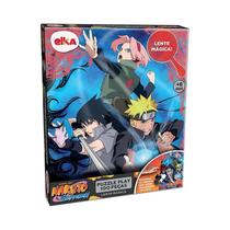 Quebra-Cabeça Naruto Shippuden Puzzle Play 100 pçs Lente Mágica - 1192 - Elka