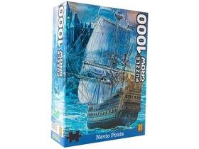 Quebra-cabeça Navio Pirata 1000 peças Quebra-cabeça Navio Pirata 1000 peças