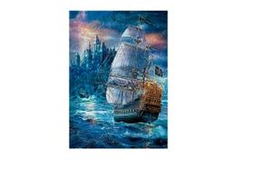Quebra-cabeça Navio Pirata 1000 peças Quebra-cabeça Navio Pirata 1000 peças
