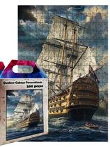 Quebra-Cabeça Navio Pirata De 300 Peças Quebra-Cabeça Navio Pirata De 300 Peças