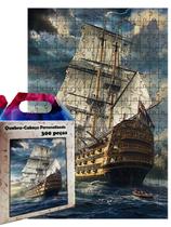 Quebra-Cabeça Navio Pirata De 300 Peças Quebra-Cabeça Navio Pirata De 300 Peças