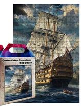 Quebra-Cabeça Navio Pirata De 300 Peças Quebra-Cabeça Navio Pirata De 300 Peças