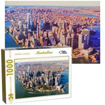 Quebra Cabeça New York Manhattan Estados Unidos EUA 1000 Pçs