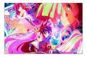 Quebra Cabeça No Game No Life Personalizado 120 Peças 002