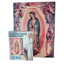 Quebra-cabeça Nossa Senhora de Guadalupe de 300 peças em Mdf