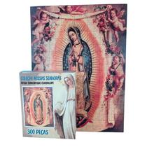 Quebra-Cabeça Nossa Senhora De Guadalupe De 300 Peças Em Mdf