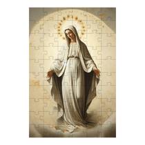 Quebra-cabeça Nossa Senhora em 60 Peças: Fé e Desafio Cognitivo