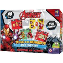 Quebra Cabeça Números Homem De Ferro Iron Man Vingadores