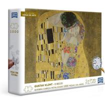 Quebra Cabeça O Beijo Gustav Klimt 1000 peças grandes artes