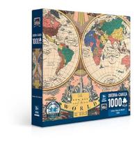 Quebra Cabeça O Novo Mapa Do Mundo 1000 Peças - toyster Quebra Cabeça O Novo Mapa Do Mundo 1000 Peças - toyster