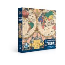Quebra Cabeça O Novo Mapa Do Mundo 1000 Peças - toyster