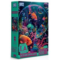 Quebra-cabeça Oceano Cintilante 500 peças Nano puzzle Toyster Quebra-cabeça Oceano Cintilante 500 peças Nano puzzle Toyster