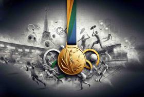 Quebra-cabeça Olimpiadas Esportes Brasil em mdf de 150 peças