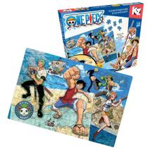 Quebra Cabeça One Piece 200 Peças 3 Etapas Puzzle Infantil Original Elka Crianças +7 Anos