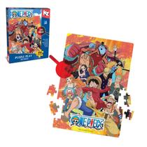 Quebra-Cabeça One Piece Luffy Elka 100 Peças Com Lente Mágica Brinquedo Educativo