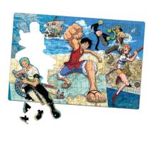 Quebra Cabeça One Piece Puzzle Play Luffy E Zoro 200 Peças - Elka Quebra Cabeça One Piece Puzzle Play Luffy E Zoro 200 Peças - Elka