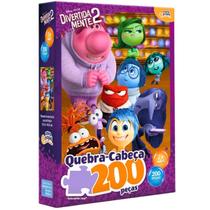 Quebra Cabeça Original Divertida Mente 2 200 Peças