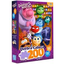 Quebra Cabeça Original Divertida Mente 2 200 Peças - Toyster