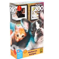 Quebra Cabeça Original Premium 200 Peças Melhores Amigos