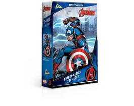 Quebra-cabeça: Os Vingadores - Capitão America - 200 peças