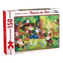 Quebra Cabeça Pais e Filhos Branca de Neve 150 Peças 2861 Quebra Cabeça Pais e Filhos Branca de Neve 150 Peças 2861