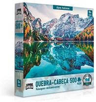 Quebra Cabeça Paisagens Alpes Italianos 500 Peças Toyster