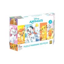 Quebra cabeça panorama disney 350 peças - grow 03999