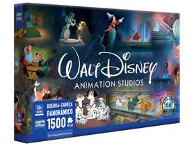 Quebra-Cabeça Panorâmico -1500 Peças - Walt Disney Animation