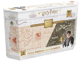 Quebra-Cabeça Panorâmico - 500 Peças - Harry Potter - Brilha no Escuro - Grow